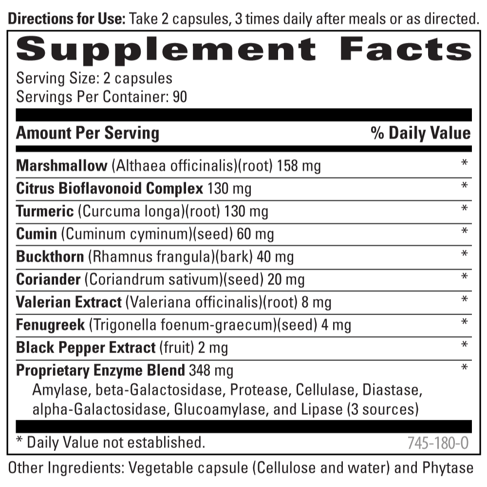 Ultra BDG Supplement Facts version O
